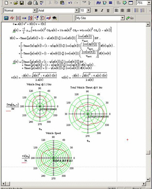 MathCad Screen Shot